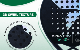 FRCETEE APEX Pro padel racket