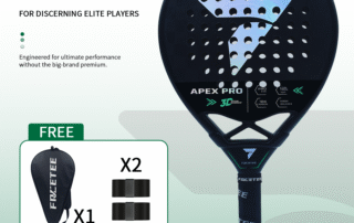 FRCETEE APEX Pro padel racket