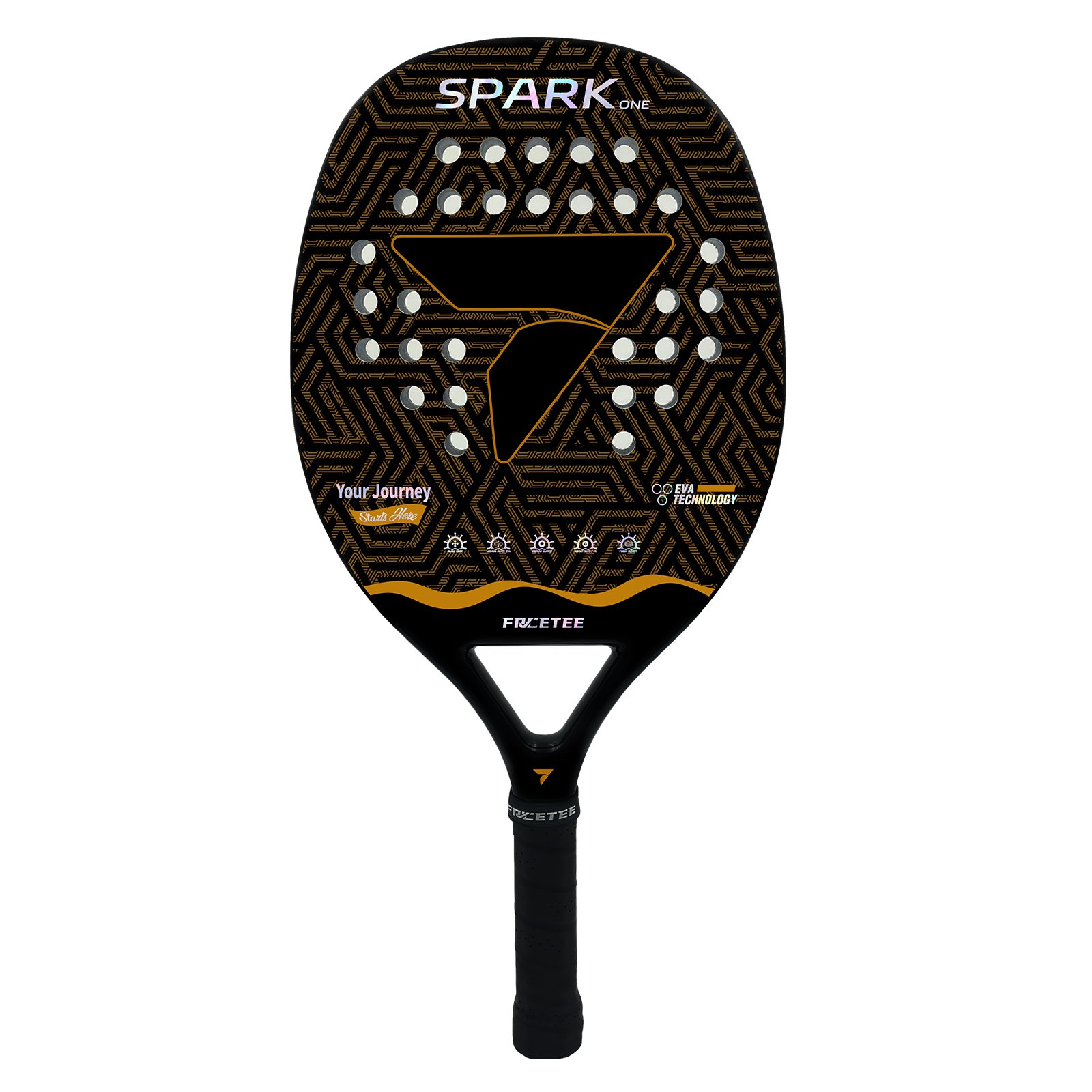 FCT SPARK OEN Fiberglass Beach Tennis Racket