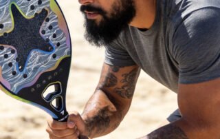 FCT PLAME OEN 3K Carbon Fiber Beach Tennis Racket