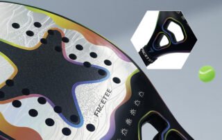 FCT PLAME OEN 3K Carbon Fiber Beach Tennis Racket