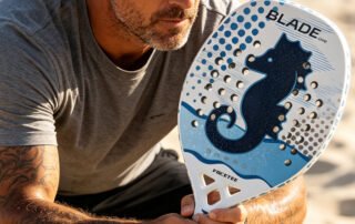 FCT BLADE OEN 12K Carbon Fiber Beach Tennis Racket