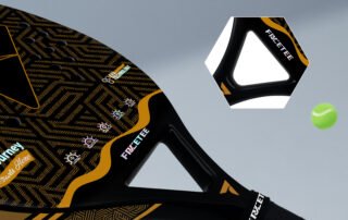FCT SPARK OEN Fiberglass Beach Tennis Racket