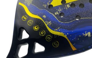 FCT VULCAN OEN 18K Carbon Fiber Beach Tennis Racket